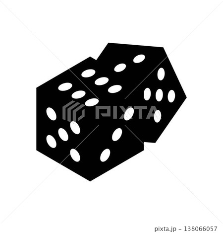 Dice icon vector design templates Dice icon vector design templates 138066057