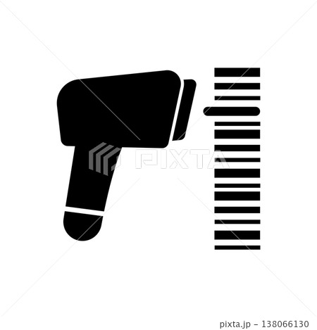 Bar code Scanner Icon vector illustration design templates simple and modern concept Bar code Scanner Icon vector illustration design templates simple and modern concept 138066130