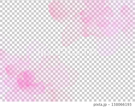 ピンク水彩の花背景 やさしいフラワーパステル素材 ピンク水彩の花背景 やさしいフラワーパステル素材 138066193