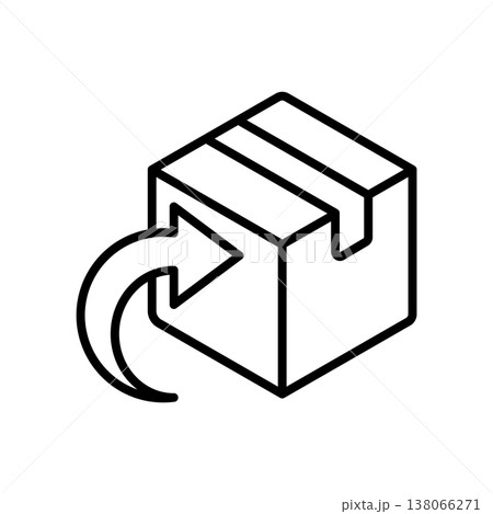 Return and Refund Icon vector design templates simple and modern concept isolated on white background 138066271