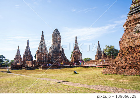 Ayutthaya Ancient Temple Ruins 138066329