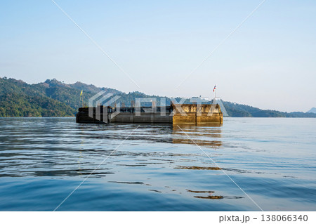 Submerged structure in wide reservoir Submerged structure in wide reservoir 138066340