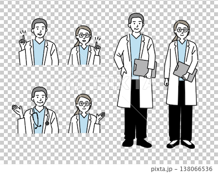 Medical staff (male and female) Medical staff (male and female) 138066536