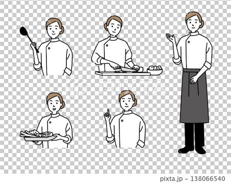 レストランスタッフ　女性 138066540