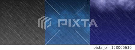 A set of square wallpapers with falling rain effects on black, blue, and stormy backgrounds. A set of square wallpapers with falling rain effects on black, blue, and stormy backgrounds. 138066630