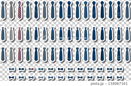 big colored set neckties different types big colored set neckties different types 138067161