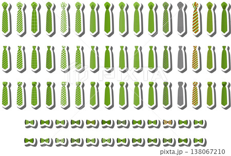 big colored set neckties different types big colored set neckties different types 138067210