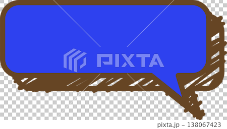 A single square icon of a graffiti-style speech bubble. A single square icon of a graffiti-style speech bubble. 138067423