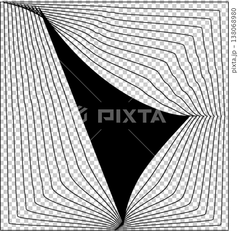 Square line frame blend effect. Technology concept design Square line frame blend effect. Technology concept design 138068980