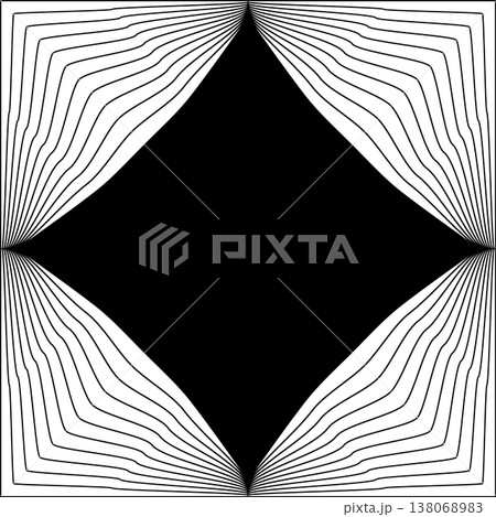 Square line frame blend effect. Technology concept design Square line frame blend effect. Technology concept design 138068983