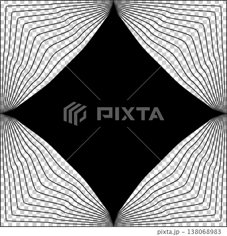 Square line frame blend effect. Technology concept design Square line frame blend effect. Technology concept design 138068983