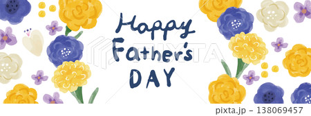 父の日のテンプレート背景 138069457