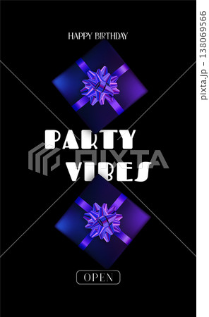 Bold text and vibrant colors Bold text and vibrant colors 138069566