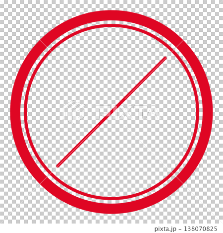 Red double-circle frame where you can write the date Red double-circle frame where you can write the date 138070825