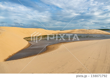 Dunas do Mouro at Ilha do Caju, Ilha das Canarias, Brazil. Delta do Parnaiba and Delta das Americas 138071792