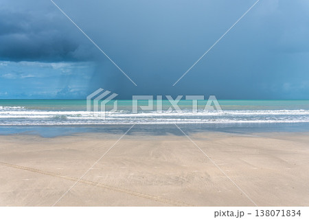 Jericoacoara beach hidden behind the dunes of the west coast of Jijoca de Jericoacoara, Ceara, Brazil Jericoacoara beach hidden behind the dunes of the west coast of Jijoca de Jericoacoara, Ceara, Brazil 138071834