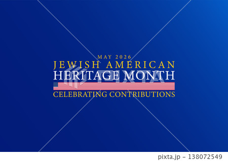 Jewish American Heritage Month Clean Typography Banner Jewish American Heritage Month Clean Typography Banner 138072549