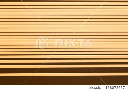 Background of yellow horizontal blinds. 138072637