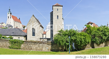 old town of Krems with historic churches old town of Krems with historic churches 138073280