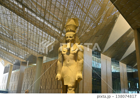 大エジプト博物館 ラムセス2世像 大エジプト博物館 ラムセス2世像 138074817
