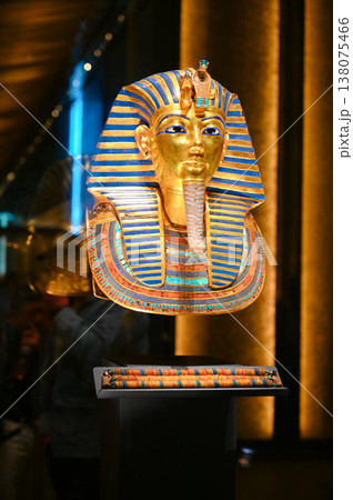 ツタンカーメン黄金のマスク 大エジプト博物館 ツタンカーメン黄金のマスク 大エジプト博物館 138075466