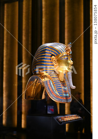 ツタンカーメン王　黄金のマスク　大エジプト博物館 138075854