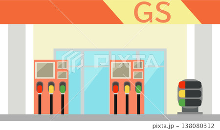 ガソリンスタンド 138080312