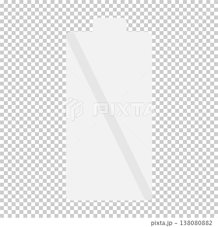 電池残量　0%　イラスト 138080882