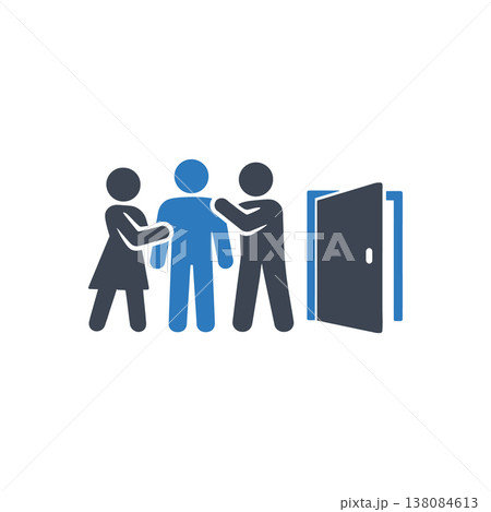 Forced Isolation and Segregation Icon 138084613