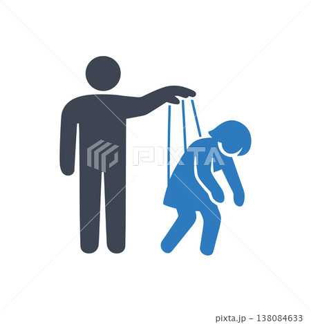 Emotional Manipulation Puppet Control Icon Emotional Manipulation Puppet Control Icon 138084633