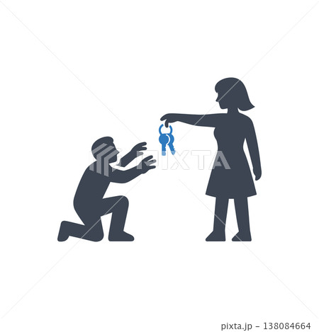 Economic Dependency and Withholding Icon 138084664