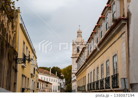 Alfama Quarter Street Scene 138087194
