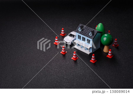 Arrest or confiscation of real estate by court order for tax evasion. Real estate arrest 138089014
