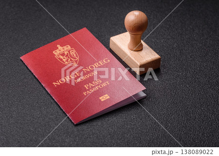 Norway passport, Norwegian visa for international travel and vacation. Norwegian passport Norway passport, Norwegian visa for international travel and vacation. Norwegian passport 138089022