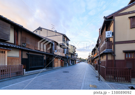 京都祇園の花見小路 (京都市東山区) 京都祇園の花見小路 (京都市東山区) 138089092