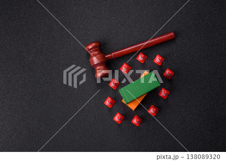 The cargo container ban as a conceptual backdrop for the export. The cargo container embargo The cargo container ban as a conceptual backdrop for the export. The cargo container embargo 138089320