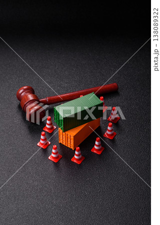 The cargo container ban as a conceptual backdrop for the export. The cargo container embargo 138089322