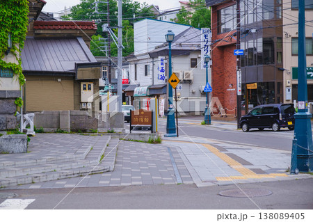 [小樽]小樽堺町通りのノスタルジックな風景 138089405