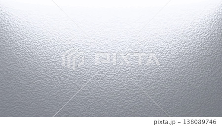 Frosted glass surface with silver ice pattern background. Gradient glossy rough material effect. Frosted glass surface with silver ice pattern background. Gradient glossy rough material effect. 138089746
