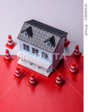 Arrest or confiscation of real estate by court order for tax evasion. Real estate arrest 138090529