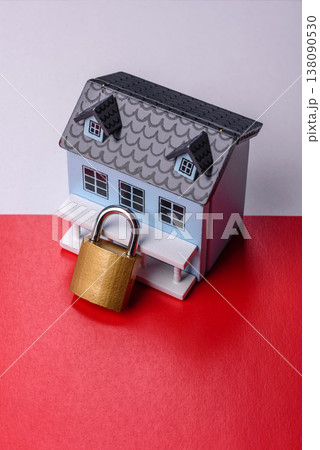 Security, a concept background for protecting your home from burglary or accident. Home security Security, a concept background for protecting your home from burglary or accident. Home security 138090530