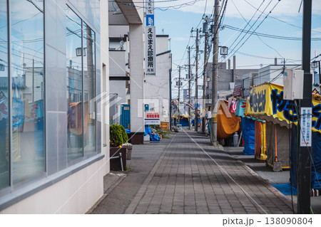 [稚内駅前]日本最北端の街で開かれた夏祭りの風景 138090804