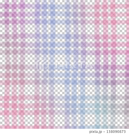 Pink Purple Gradient Plaid Gingham Madras Check Hand Drawn Background Pattern Overlay 138090873