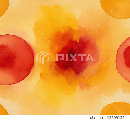 Abstract Watercolor Texture in Warm Colors. Abstract Watercolor Texture in Warm Colors. 138091354