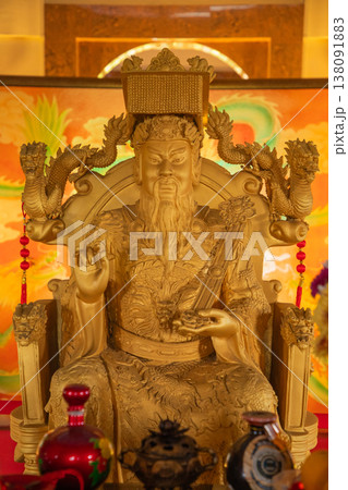 Chinese temple pagoda in Kota Kinabalu City, Sabah Malaysia Chinese temple pagoda in Kota Kinabalu City, Sabah Malaysia 138091883