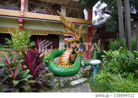 マレーシア　ペナン島　ダーミカラマ ビルマ寺院 138094512