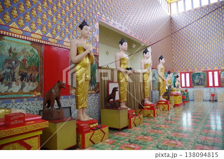 マレーシア ペナン島 寝釈迦仏寺院 マレーシア ペナン島 寝釈迦仏寺院 138094815