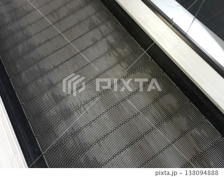 Walking Surface in a Gym With Rows of Moving Strips for Exercise Equipment Walking Surface in a Gym With Rows of Moving Strips for Exercise Equipment 138094888