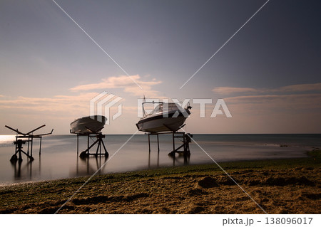 boats waiting summer 138096017