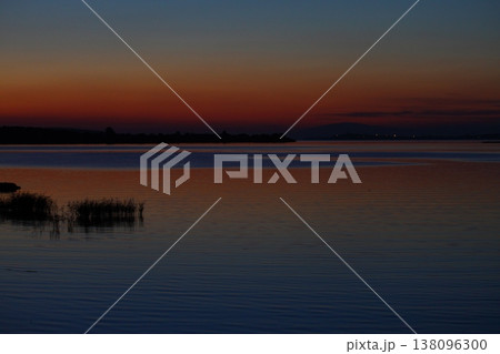 sunset at the lake sunset at the lake 138096300